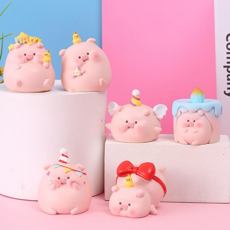 Cute Blind Box Ornament Birthday Gift Resin Doll Wholesale Crafts