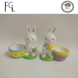 Easter Bunny Ceramic Egg Holder