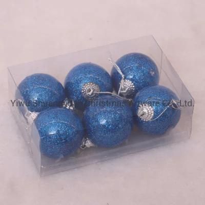 Decorate Plastic Ball Inside with Glitter for Home Decoration