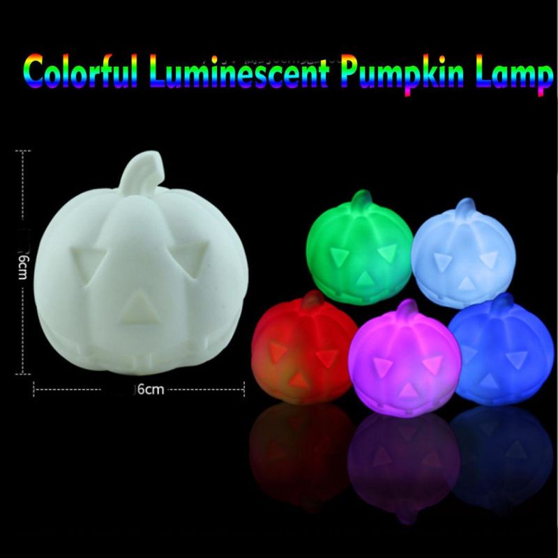 LED Pumpkin Halloween Pumpkin Lantern Light Thanksgiving and Halloween Decoration