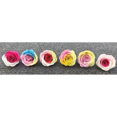 8cm Colorful Rainbow Soap Rose Flower for Wedding&Home Decoration, Wholesale Price Soap Flower