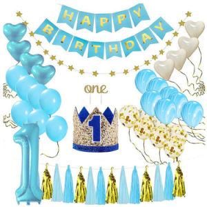 Aluminum Film Balloon1st Year Old Banner Birthday Decorations