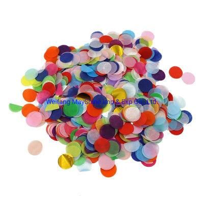 Hot Sales Round Shaped Confetti for Balloon Wedding Paper Confetti