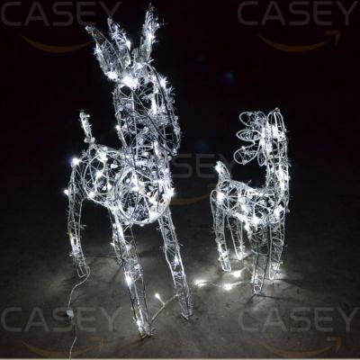 Height 2m 3m 4m 3D Motif Light Bear Customized Illuminated LED Christmas Decoration Outdoor for City Square Park Garden