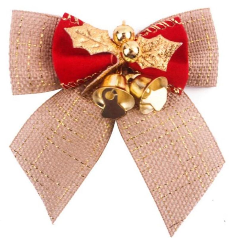 Beautiful Artificial Christmas Decoration Bow Knot