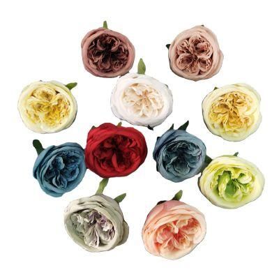 Wholesale Rose / Flower Heads China Artificial Flower Wall Austin Rose Flower Heads