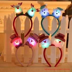 Christmas Hair Band Christmas Lights Single Hair Band Headdresses Christmas Decorations Christmas Presents