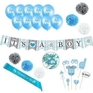 Umiss Paper Boy Baby Shower Party Decorations for Factory OEM