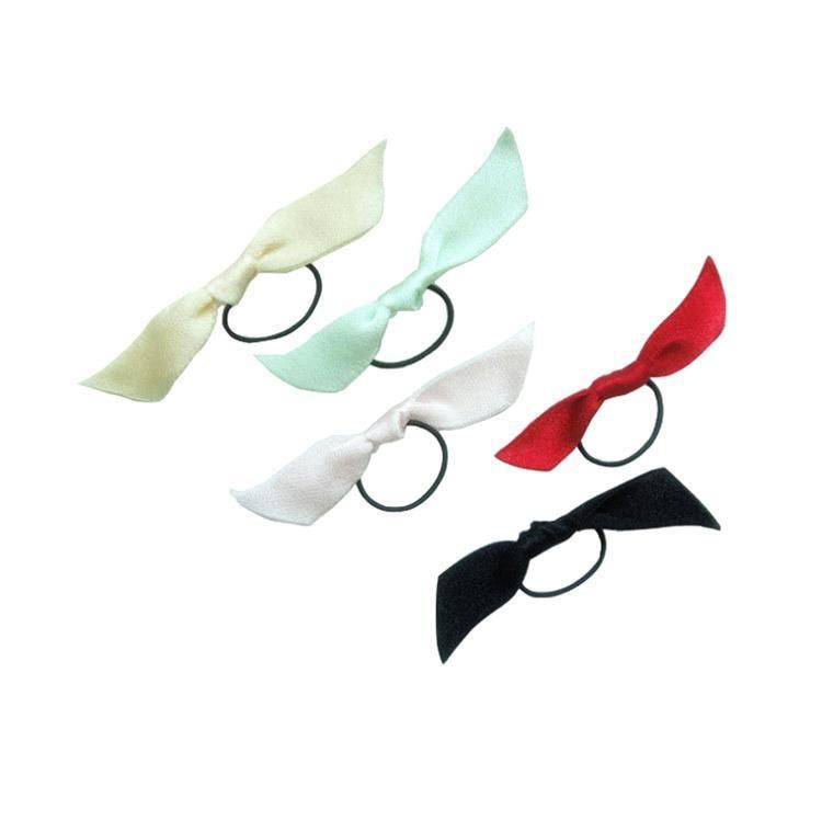 Wholesale Double Sided Velvet Ribbon Pretied with Elastic Loops Ribbon Bow for Perfume Decoration