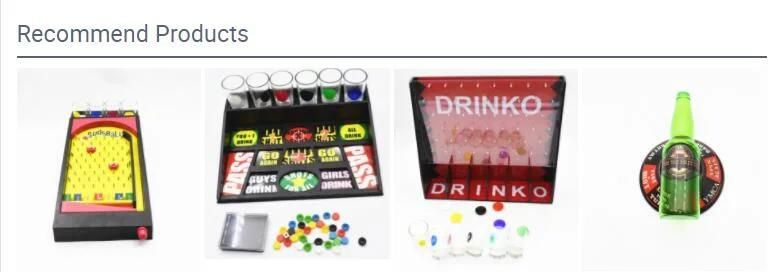 15*15cm Drinking Spin Shot Game Drinking Game Set Mini Size