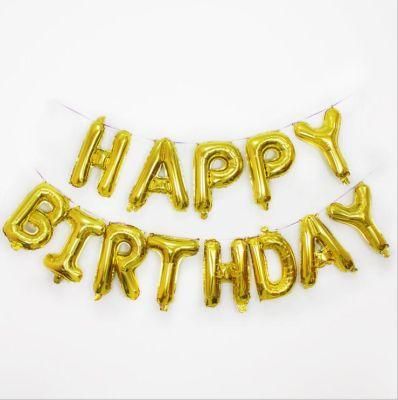 New Arrival Good Quality Happy Birthday Balloons Banner