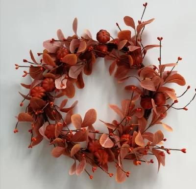 Christmas Nature Pine Cone Wreath Decoration, Pine Cone Wreath Wreath