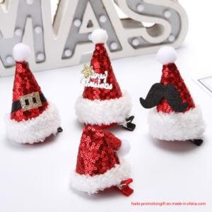 Christmas Little Hat Hairpin Dress Hair Ornaments Christmas Gifts