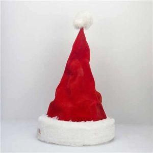 Hot Sale Christmas Decoration Christmas Hat Velvet Santa Claus Hat