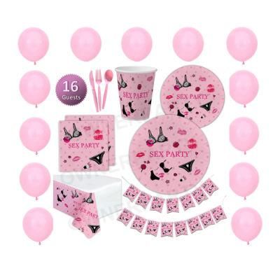 China Supplier Wholesale Unicorn Birthday Baby Shower Event Party Supplies for Kids