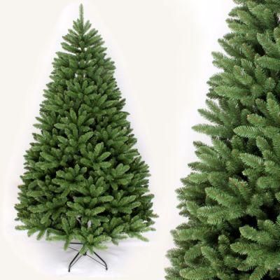 Yh21101 Wholesale Green PVC Simulation Christmas Tree 150cm Hotel Shop Window Holiday Decoration Artificial Christmas Tree