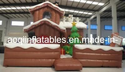 Christmas Inflatable Snowman House for Advertisement (AQ01106-1)