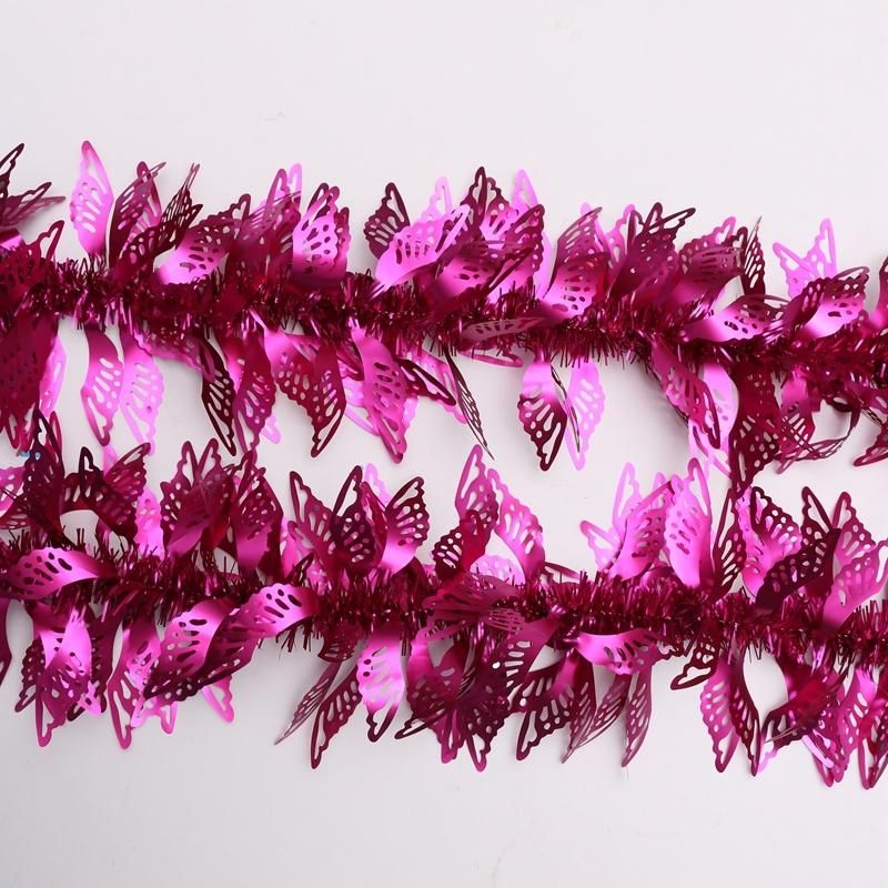 Hot Sale Pet Tinsel Garland Tree Hanging Ornaments Home Decoration