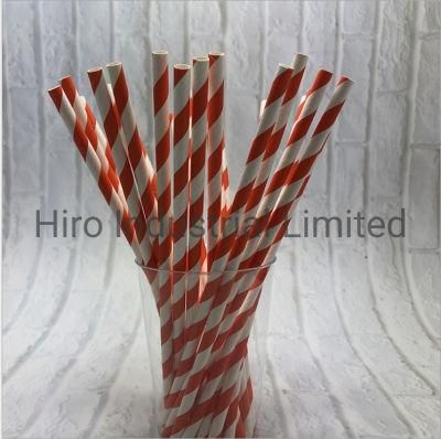 Colorful Paper Straws for Birthday/Festival/New Year Parties