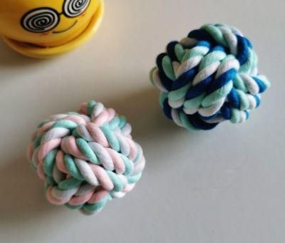 Cotton Rope for Pet Toy Dog Molars Training Toy Ball