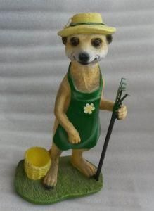 Mongoose Resin Craft Factory Direct Selling Home Ornament