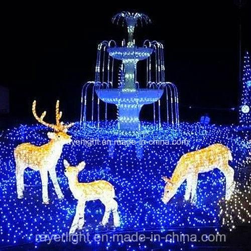 Outdoor Lighting Holiday Park Garden Home Festival Cartoon Animal Light LED Motif Lights