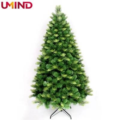 Yh1907 Luxury Home Decoration Christmas Tree PVC PE Artificial Christmas Tree with Lights