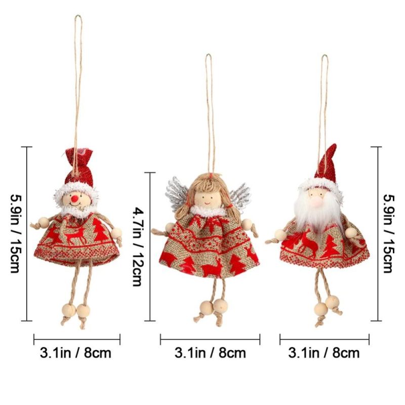 2018 Navidad Angel Christmas Tree Ornament Xmas