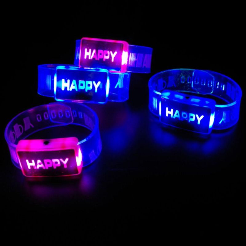 LED Light up Bracelet LED Bracelet New Party Custom Toys