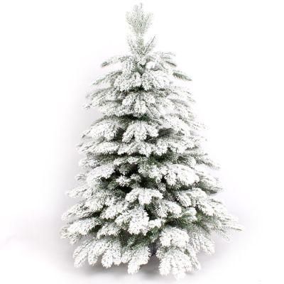 Yh1910 Artificial Flocking PVC and PE Christmas Tree Decoration Tree with Snow