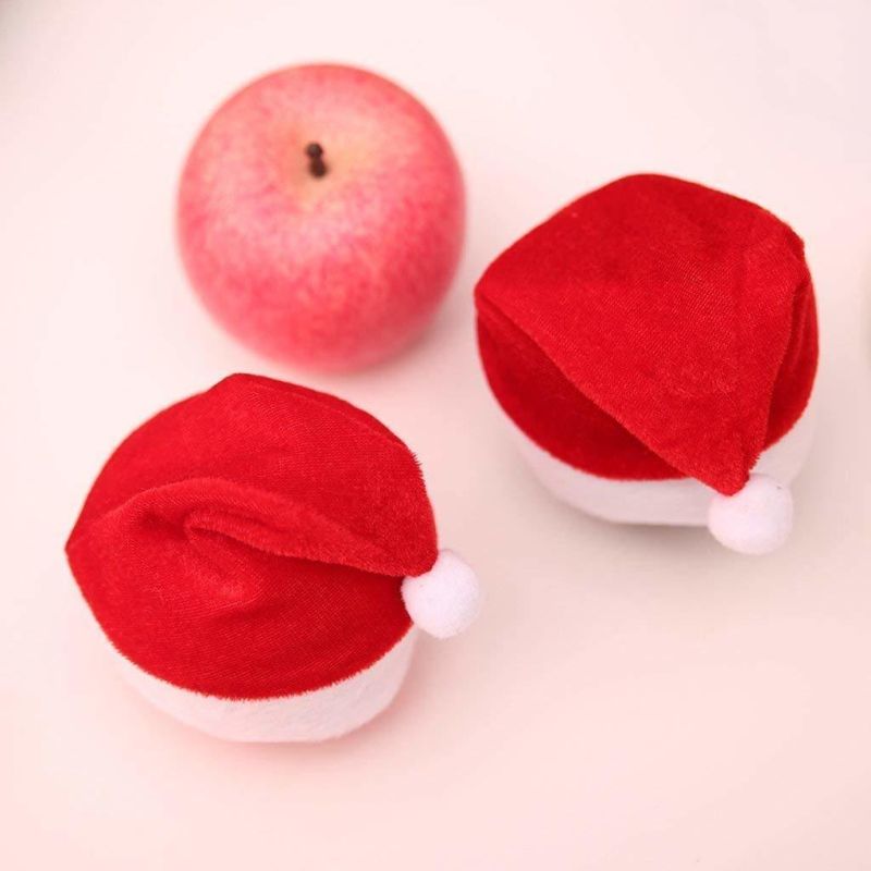 Manufactory Apply Bags Classical Gift Cute Decorations Parties Supplies Christmas Mini Santa Hat
