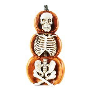 Polyresin Craft Resin Decoration Pumpkin Skull