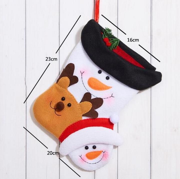 Christmas Decorations Santa Claus Small Socks