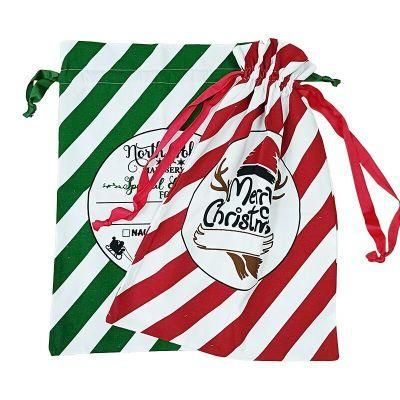 2021 Christmas Decorations Sublimation Santa Sacks