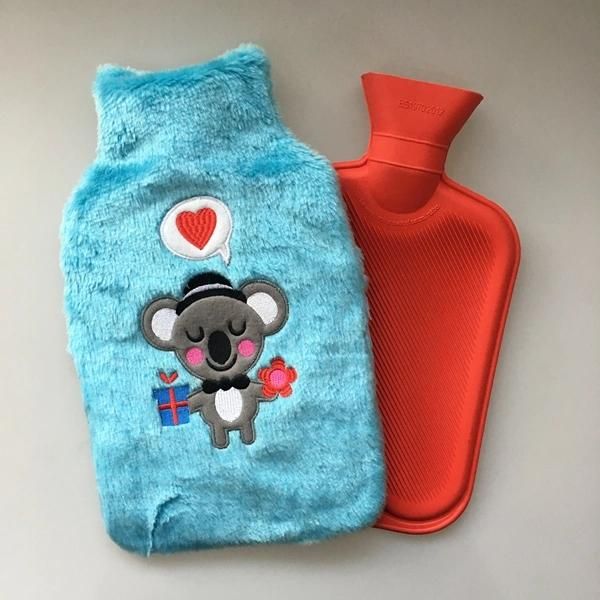 Push Fur Cover with BS Hot Water Bottle
