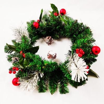 Different OEM Design Christmas Garland for Festival Decoration with Light