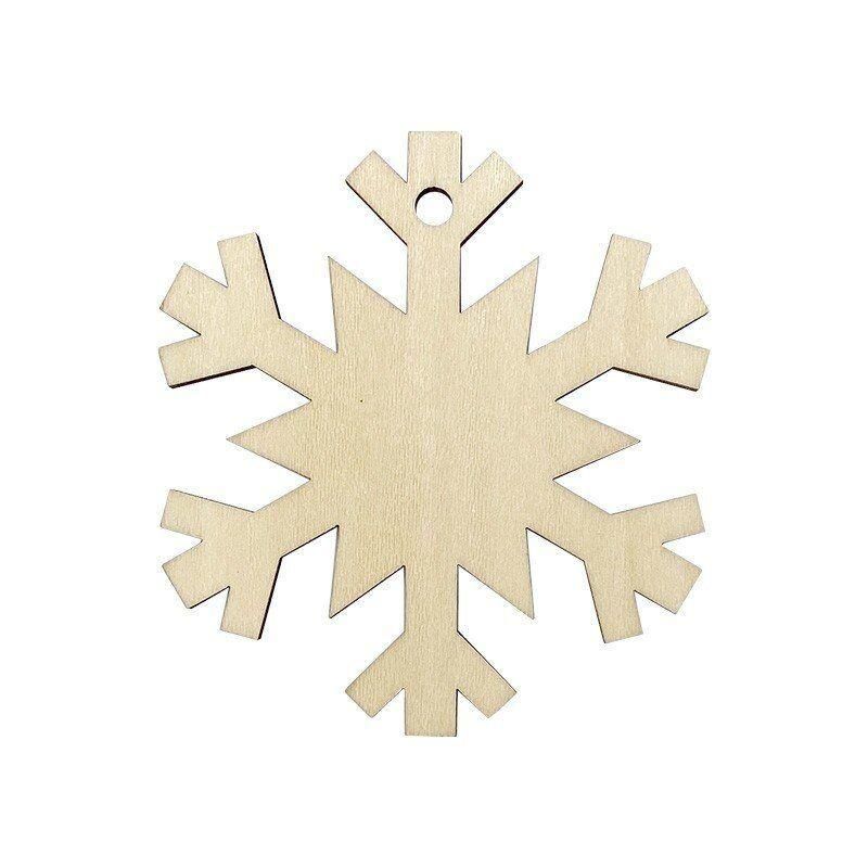 Merry Christmas! ! 2021 Personalized Sublimation Christmas Tree MDF Ornaments