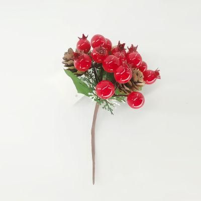 Red Fruit Christmas Ornaments of Home Decoration