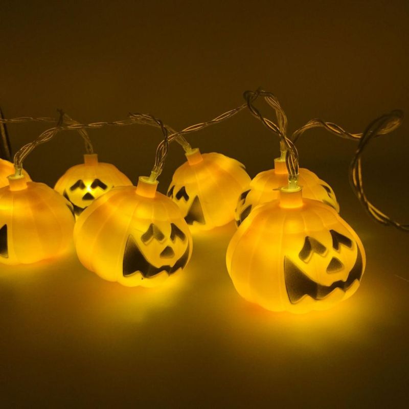 LED Pumpkin Lights Pumpkin Lamp String Pumpkin Solar Lights