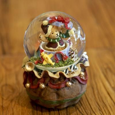 Wholesale Water Globe Resin Christmas Balls
