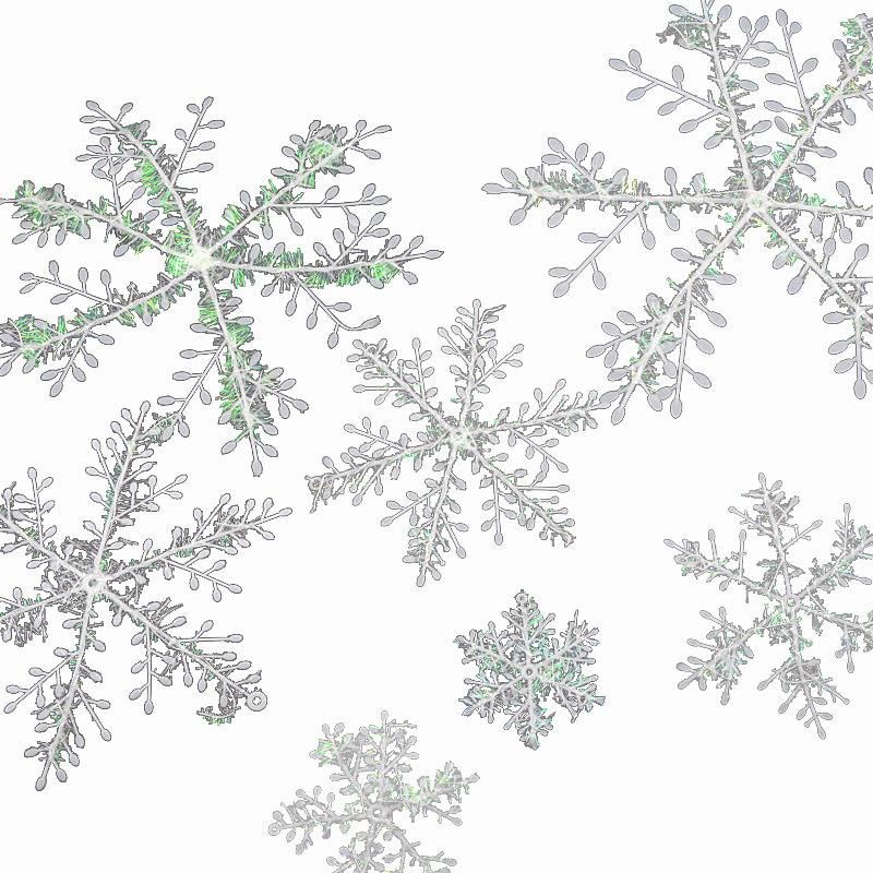 Christmas Decoration Arrangement Snowflakes