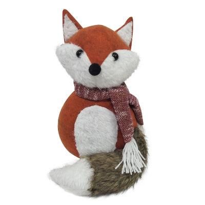 Home Decor Baby Safety Fox Animal Sand Stand Floor Stopper Fabric Door Stopper