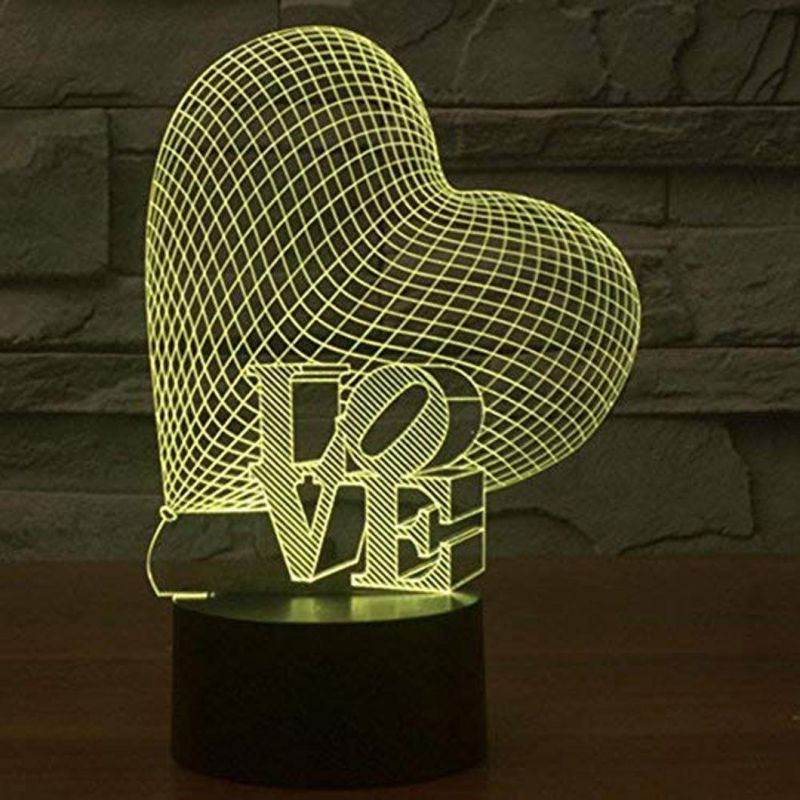 3D LED Lamp for Home Room Christmas Party Decoration