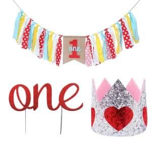 1st Birthday Party Decorative Streamer First Year Party Garland Supplies