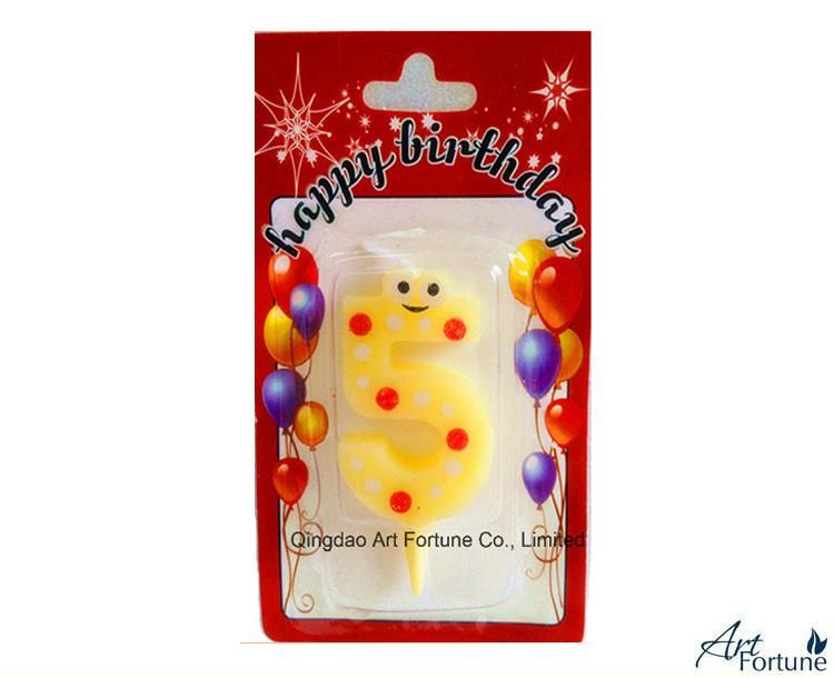 Wholesale China Good Supplier Number Shape Birthday Candle for Birthday Party