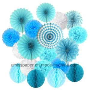 Umiss Paper Flowers Honeycomb Balls for Wedding Decoration Party Decorations