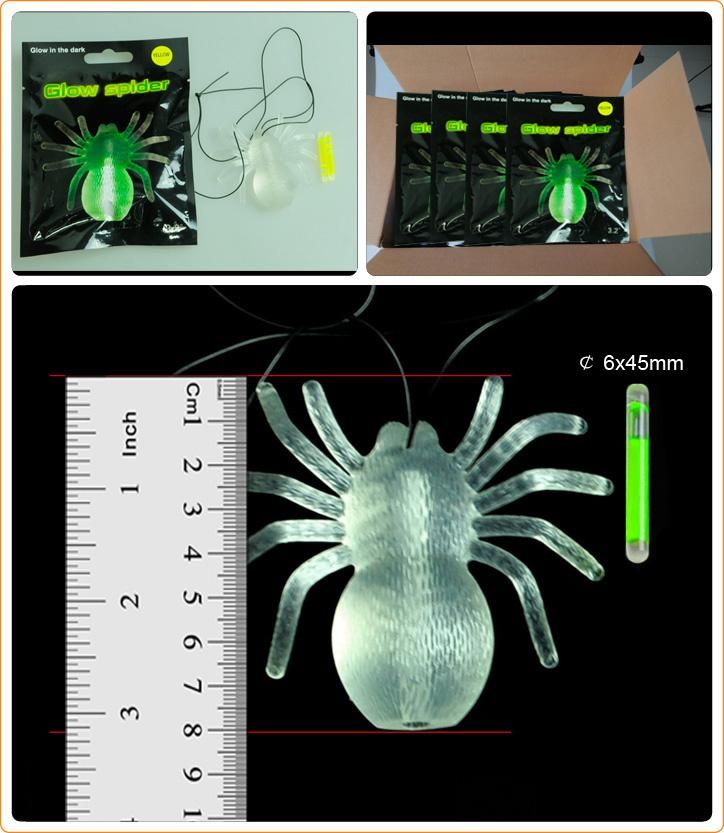 Hot-Selling Halloween Toys of Glow Spider
