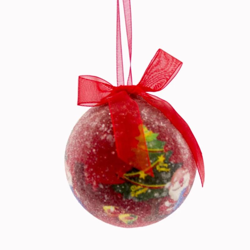 Hanging Christmas Ball Decorating Christmas Plastic Ball