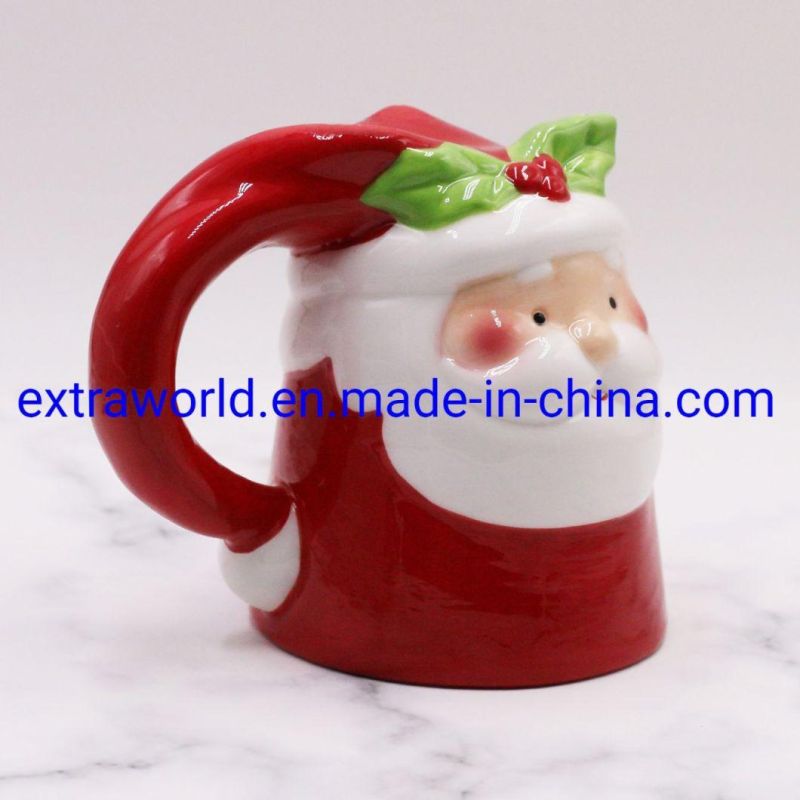 Christmas Holiday Gift Customized Logo Sublimation Mug Ceramic Coffee Mugs