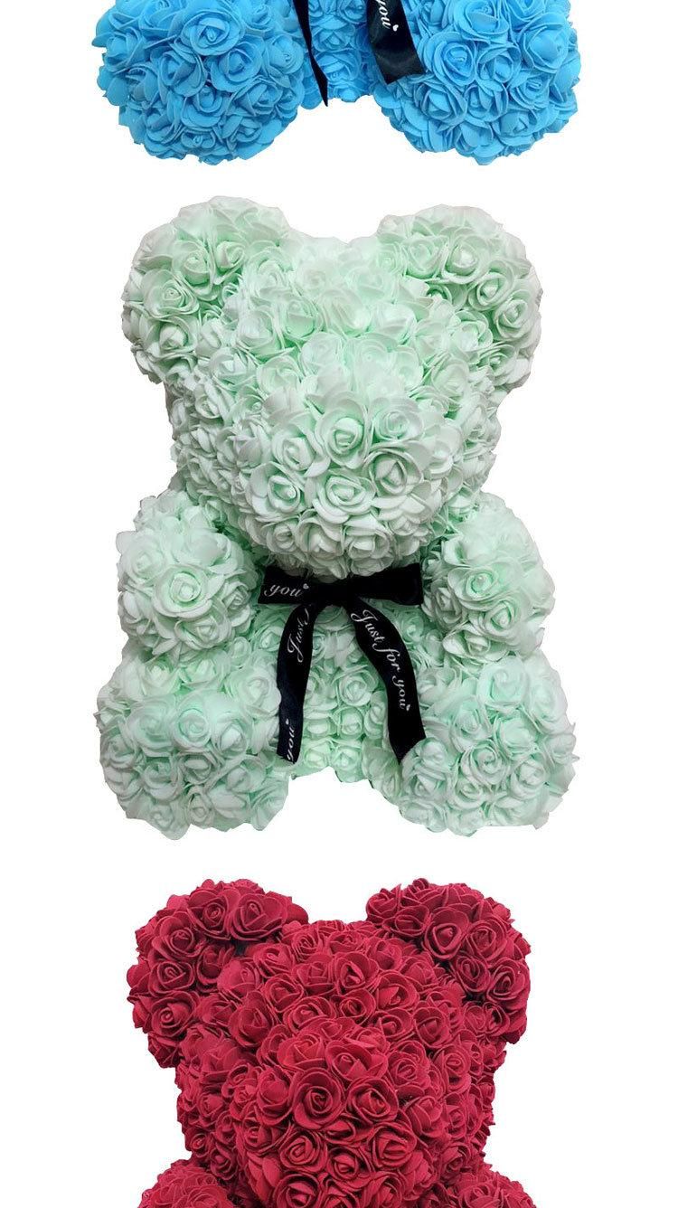25cm Unicorn Valentine′ S Day Gifts Eddy Luxury Venders with Gift Box Rose Bear Flower T Rose Flower Bear
